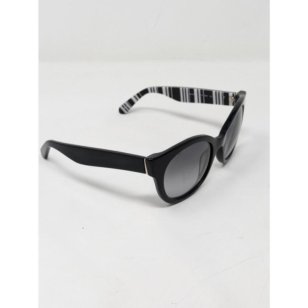 Kate Spade Hello Sunshine Melly Sunglasses Black White-53-21-135